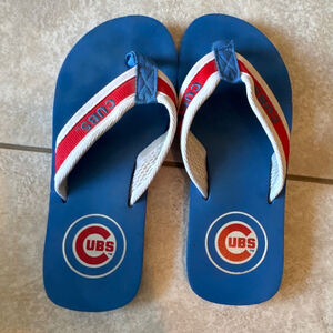Cubs Flip-Flops Size small Blue Red